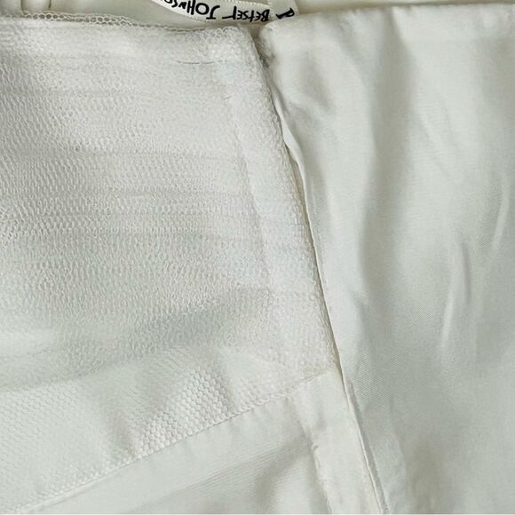 Betsey Johnson Marilyn Evening White Tulle Balletcore Fairy Party Dress 10 VTG - Picture 12 of 12